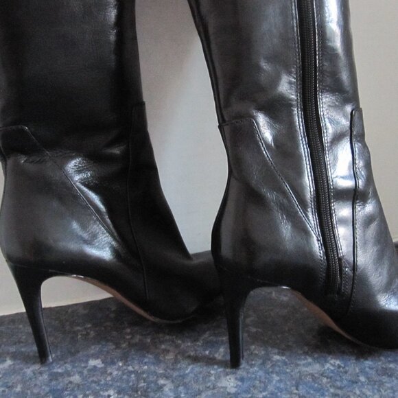 Nine West Knee High Leather "Moyen" Boots - Size 6M. - Picture 12 of 16